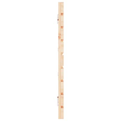 vidaXL Hoofdbord wandmontage 186x3x63 cm massief grenenhout