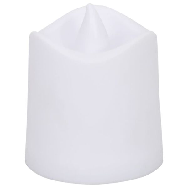 vidaXL Theelichtjes 50 st LED vlamloos elektrisch meerkleurig