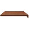 vidaXL Raamsokkel Bruin Hout 60 x 45 x 4,5 cm PVC