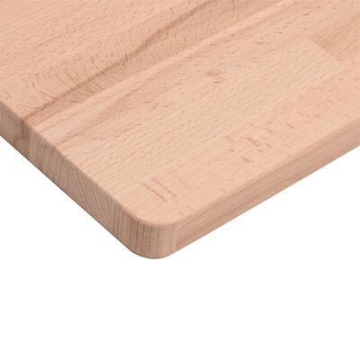 vidaXL Tafelblad vierkant 80x80x2,5 cm massief beukenhout