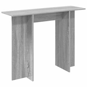 vidaXL Wandtafel Grijs sonoma 100 x 30 x 75 cm Bewerkt hout