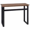 vidaXL Bureau Naturel Massief Teakhout 100 x 45 x 75cm