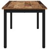 vidaXL Salontafel Oudhout 100 x 50 x 45 cm Bewerkt hout