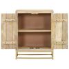vidaXL Dressoir met 2 deuren 55x30x70 cm massief mangohout