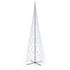 vidaXL Kegelkerstboom 3000 LED's koudwit 230x800 cm