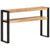vidaXL Wandtafel 120x30x75 cm massief acaciahout