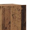 vidaXL Tv-wandkasten 6 st bewerkt hout oud houtkleurig