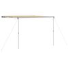 vidaXL Luifel voor camper en caravan 3x3x2,15 m beige