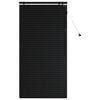 vidaXL Jaloezie Zwart 70 x 160 cm 35 mm Massief Paulowniahout