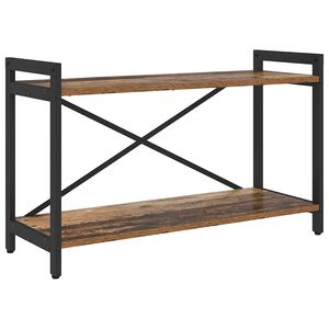 vidaXL Boekenkast 80 x 30 x 50 cm Bewerkt hout Oud hout