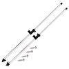 vidaXL Biminitop steunpalen 2 st aluminium