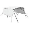 vidaXL Biminitop 4 bogen met zijwanden 243x(185-198)x137 cm