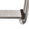 vidaXL Zwembadladder met 3 sporten 120 cm roestvrij staal 304