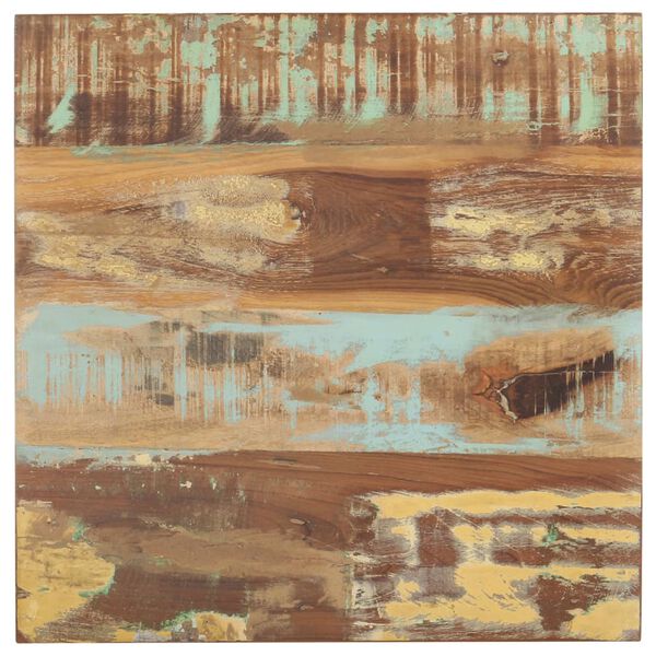 vidaXL Bijzettafel 40x40x35 cm massief gerecycled hout