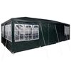 vidaXL Partytent Groen 800 x 400 x 266 cm Polyetheen