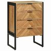 vidaXL Dressoir 70 x 35 x 75 cm Massief acaciahout
