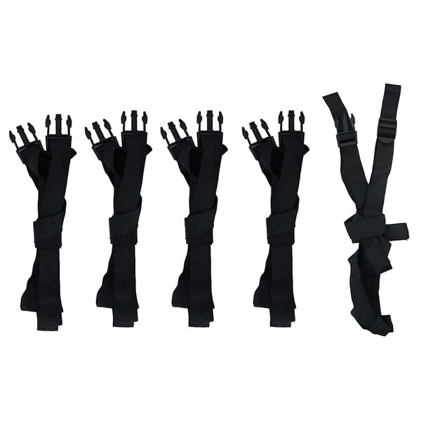 vidaXL Bootzeil 830x370x40 cm grijs