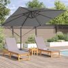 vidaXL Roma Parasol Antraciet 286 x 284 x 265 cm