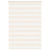 vidaXL Zebra rolgordijn 100x100 cm stofbreedte 95,9 cm marmerbeige