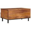 vidaXL Salontafel met lade Bruin 80 x 54 x 40 cm Massief Mango Hout
