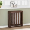 vidaXL Radiatorombouw 78x20x82 cm bewerkt hout bruin eikenkleurig