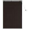 vidaXL Jaloezie Donkerbruin 105 x 160 cm 35 mm Massief Paulowniahout