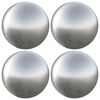vidaXL Geborstelde Bal 4 st &Oslash; 10 cm zilver RVS 201