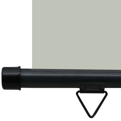 vidaXL Balkonscherm 105x250 cm grijs