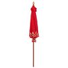 vidaXL Balinese Parasol Rood 215 x 215 x 260 cm