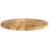 vidaXL Tafelblad rond Ø 40x2,5 cm massief ruw mangohout