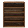 vidaXL Schoenenkast 60x35x70 cm bewerkt hout oud houtkleurig