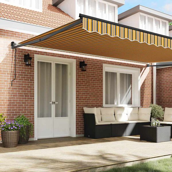 vidaXL Markies Multikleur 500 x 300 x 165 cm Polyester en Metaal