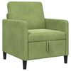 vidaXL Bank met opslag Lichtgroen 72 x 78 x 87 cm Polyester