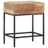 vidaXL Bijzettafel 40x30x50 cm massief ruw mangohout
