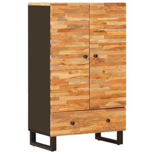 vidaXL Opberg Highboard Bruin 60 x 33 x 100 cm Massief Mango Hout