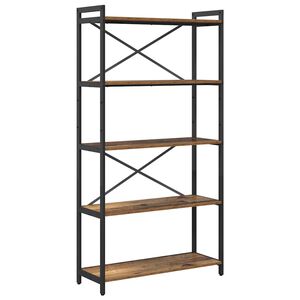 vidaXL Boekenkast 80 x 30 x 155 cm Bewerkt hout Oud hout