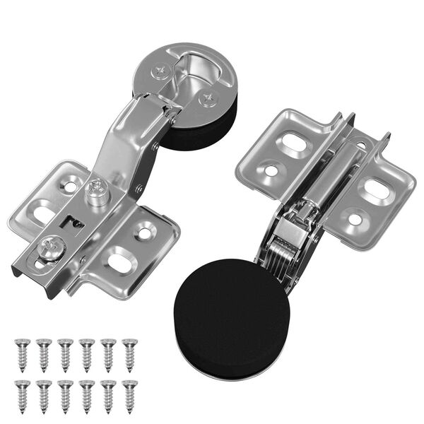 vidaXL Scharnier 2 pcs Zilver 0 IJzer