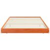 vidaXL Bedframe Wasbruin 80 x 200 cm Massief grenenhout