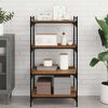 vidaXL Boekenplank Bord 4 pcs Bruin 60 x 40 x 1,5 cm Bewerkt hout