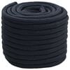 vidaXL Boottouw 2 mm 25 m Koninklijk Blauw Polyester