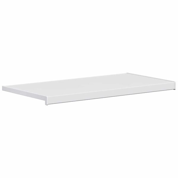 vidaXL Raamsokkel Wit 60 x 40 x 4,5 cm PVC