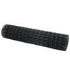vidaXL Euro Hek 1,2 x 10 m PVC-gecoat ijzer Grijs