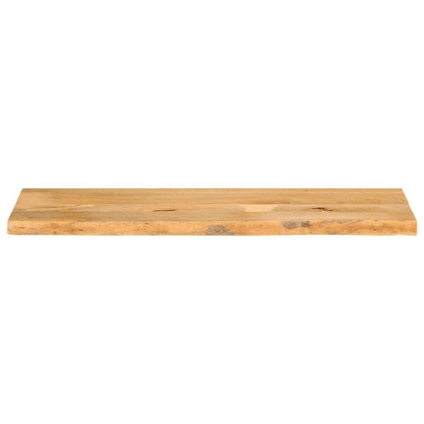 vidaXL Tafelblad met natuurlijke rand 110x40x3,8 cm massief mangohout