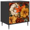 vidaXL Badkamerkast GENNEP Zwart eiken 60 x 40 x 61 cm Bewerkt hout