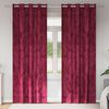 vidaXL Velvet Gordijnen 2 pcs Wijnrood 225 x 140 cm Fluweel