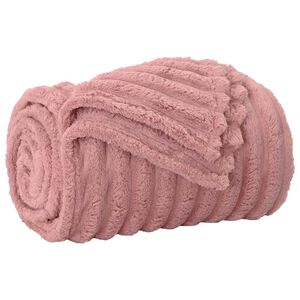 vidaXL plaid Roze 150 x 130 cm 0.45 kg Fleece
