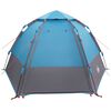 vidaXL Directe Tent met opslag Blauw 280 x 280 x 160 cm Staal