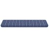 vidaXL Zelfklevende Trapmatten Gestreept 15 pcs Blauw 65 x 21 x 4 cm