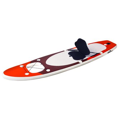 vidaXL Stand Up Paddleboardset opblaasbaar 330x76x10 cm rood