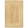 vidaXL Vloerkleden Naturel 120 x 120 cm Jute